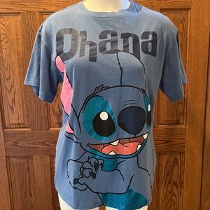 Disney “Stitch” with glittery accents L